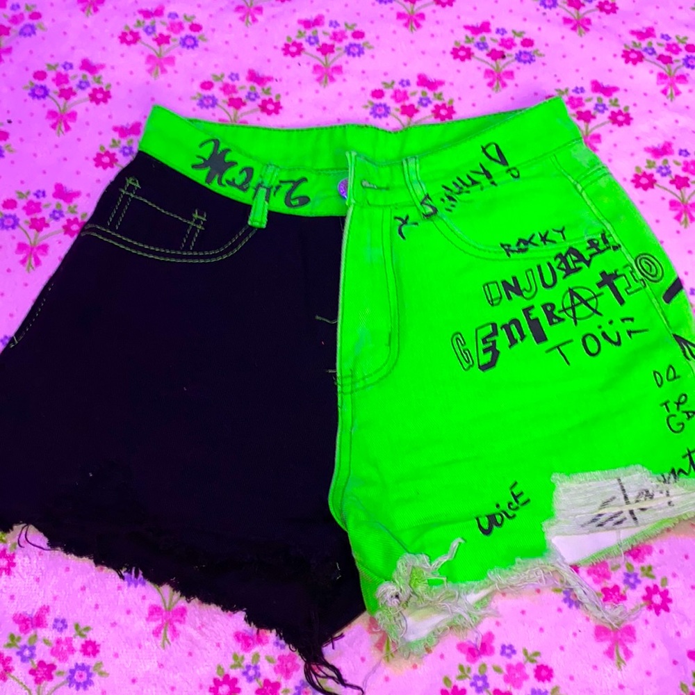 high waist shorts